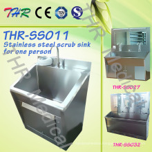 Stainless Steel Scrub Sink for One Person (THR-SS011)
